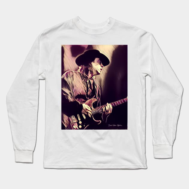 SRV - Graphic 1 Long Sleeve T-Shirt by davidbstudios